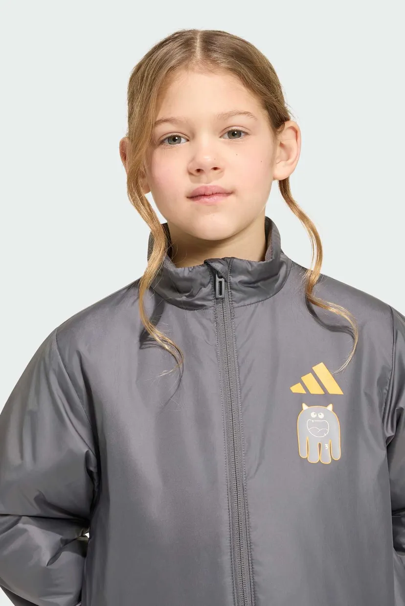 Дитяча сіра куртка TIRO_NSTER LIGHT PADDED 6