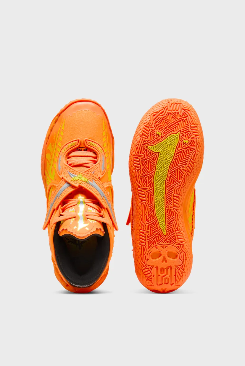 Помаранчеві кросівки PUMA x FAST & FURIOUS MB.05 LA Basketball Shoes Unisex 4