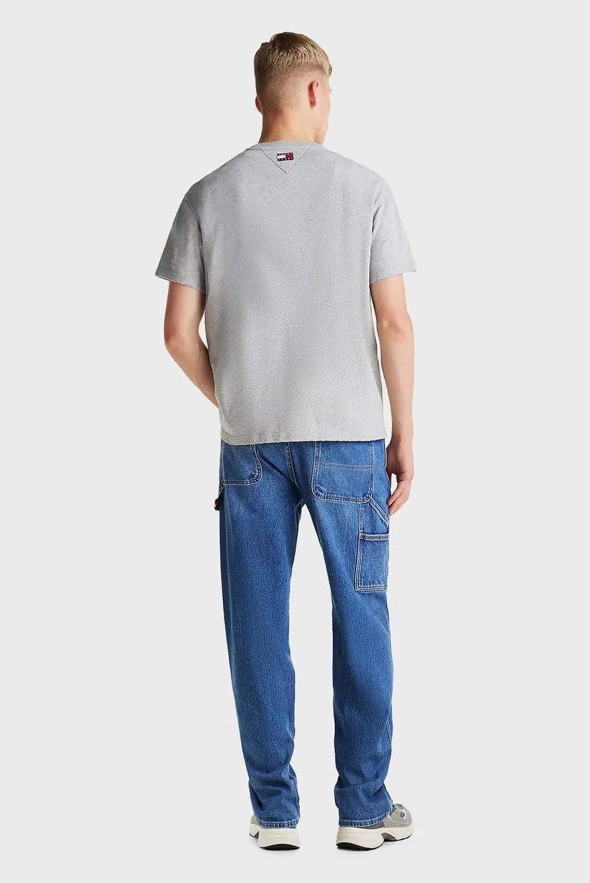 Чоловіча сіра футболка TJC WASHED VARSITY 85 TEE 3