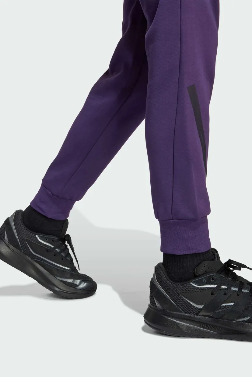 Дитячі фіолетові спортивні штани adidas Z.N.E. Tapered-Leg Kids 5