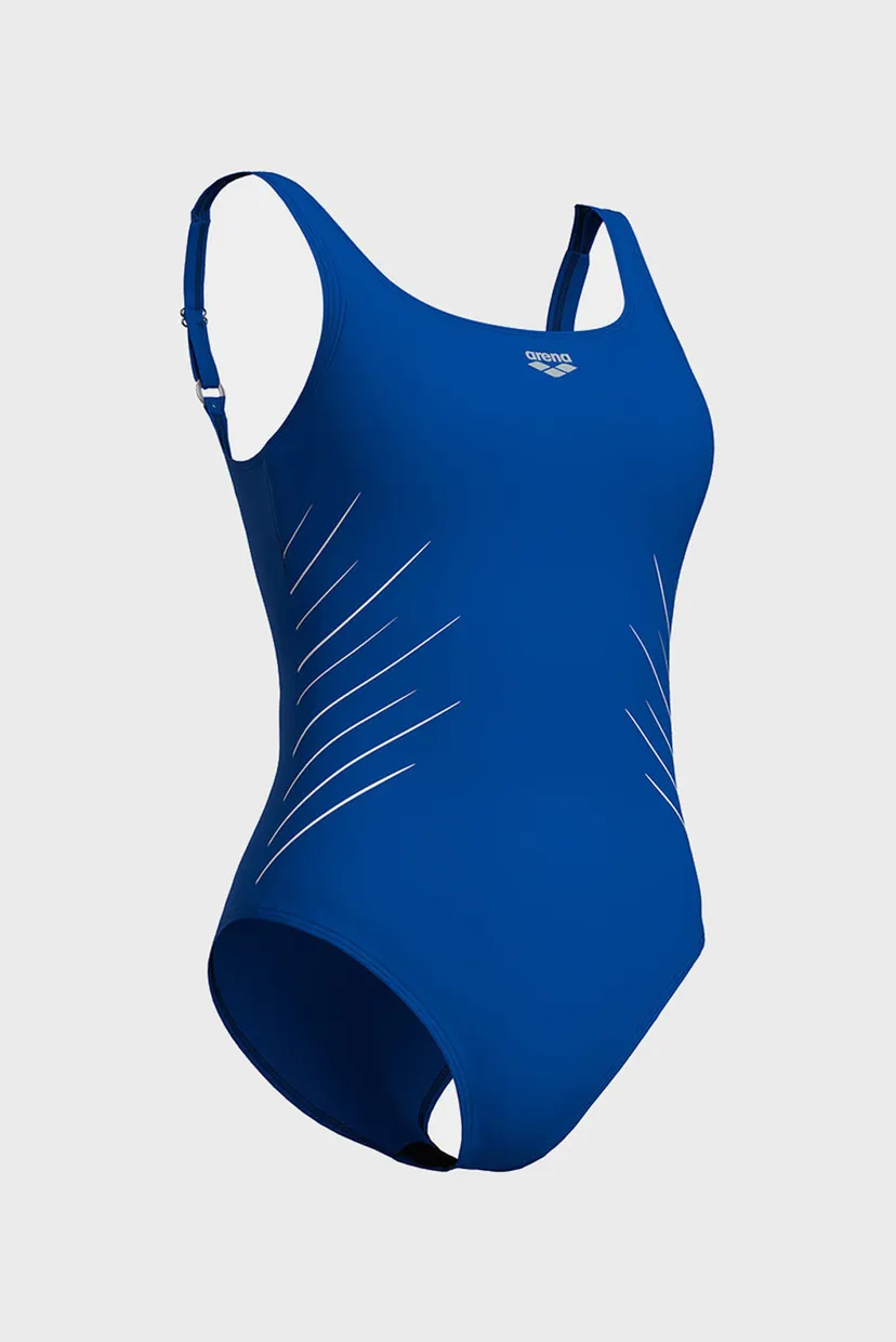 Жіночий синій купальник SWIMSUIT ISA SQUARED BACK C CU 8