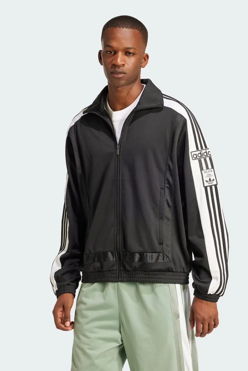 Мужская черная спортивная кофта Adibreak Knitted adidas JD4254