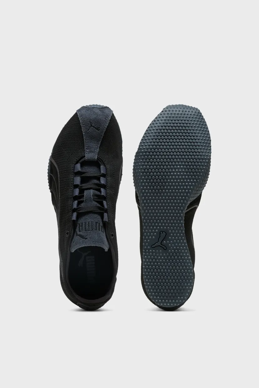 Черные кроссовки H-Street Embroidery Sneakers Unisex 4