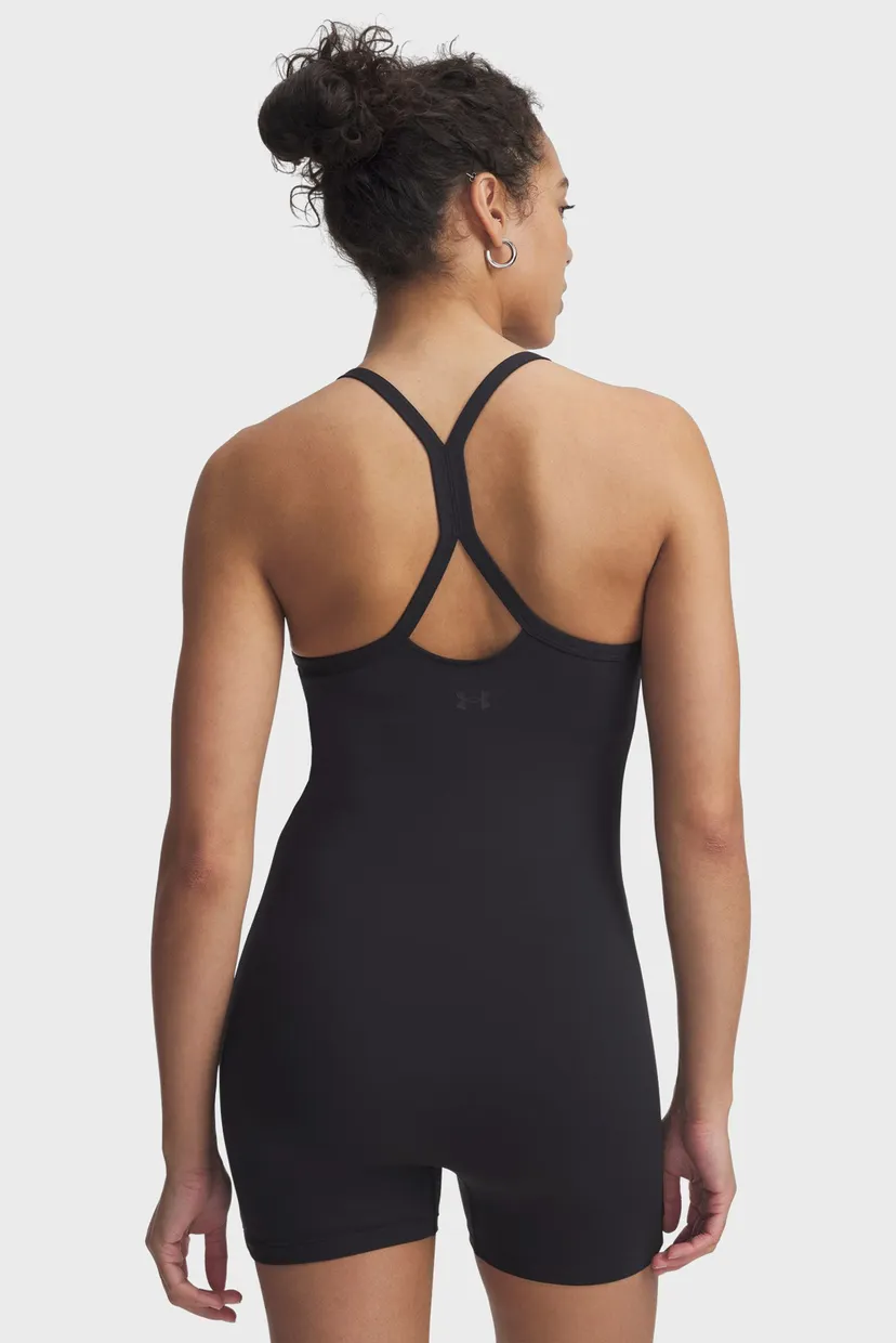 Жіночий чорний комбінезон Motion Shorts Bodysuit 3