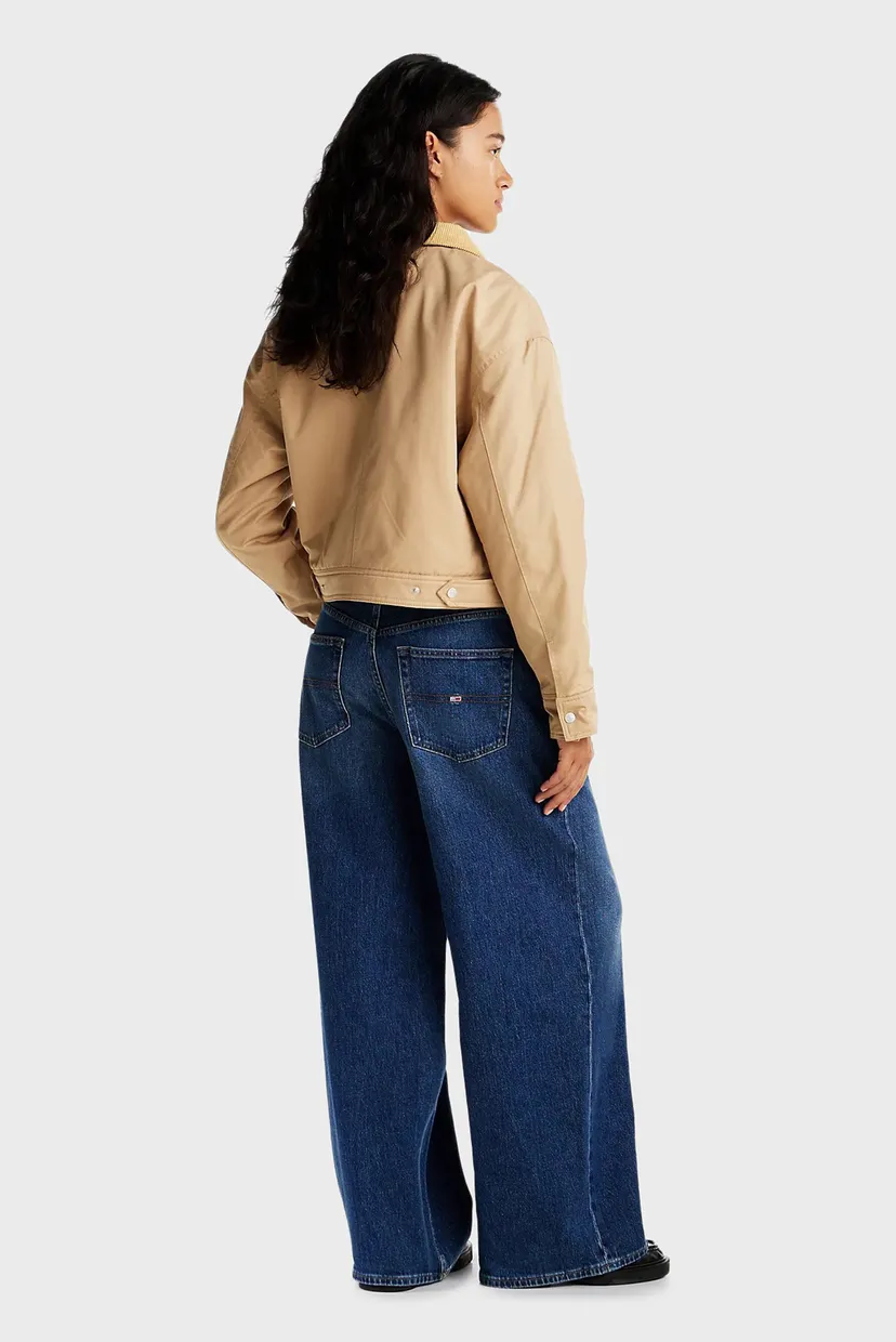 Жіноча бежева куртка TJW TWILL JACKET WITH CORD 3