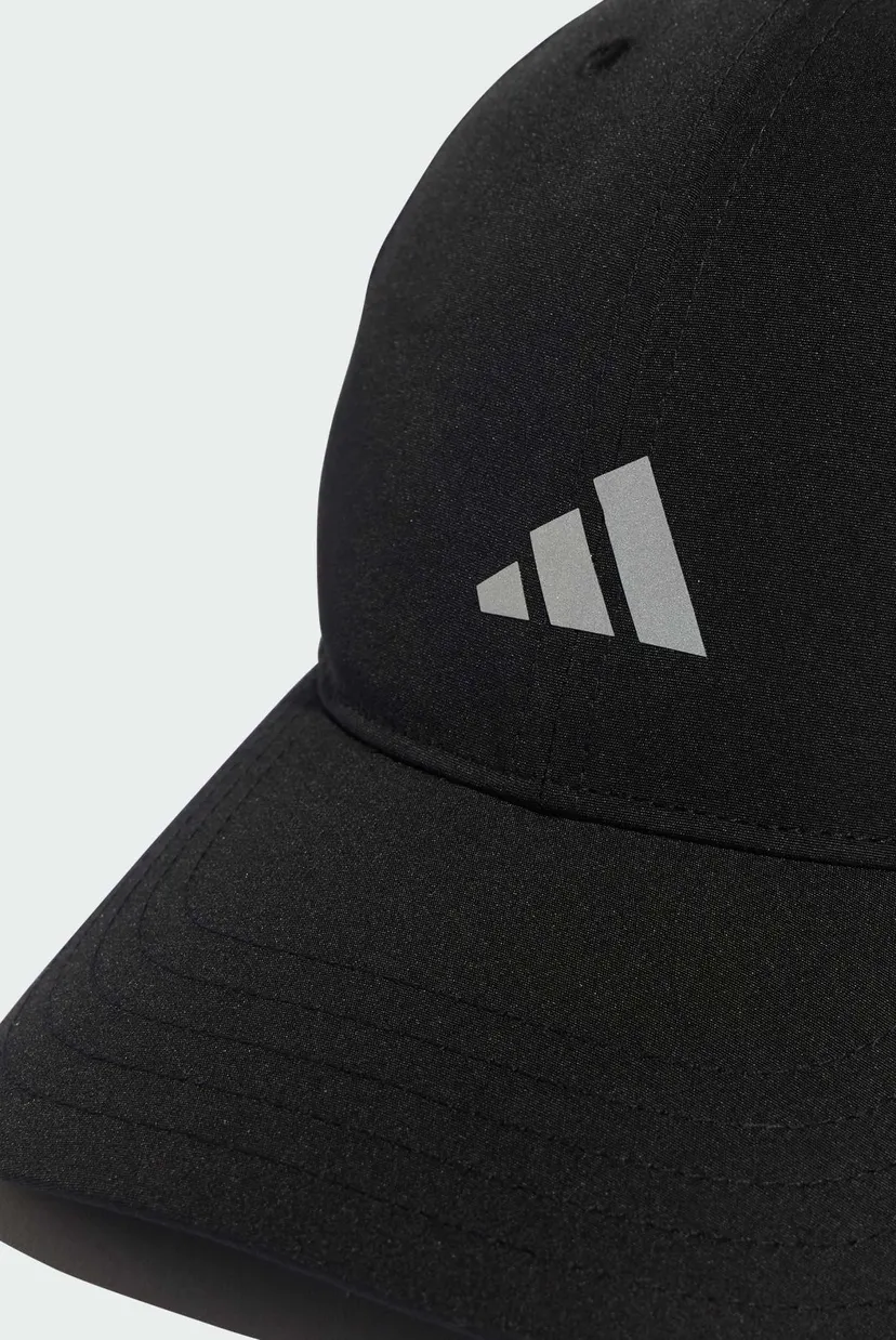 Чорна кепка RUNNING ESSENTIAL CLIMACOOL 6 PANEL BASEBALL 3