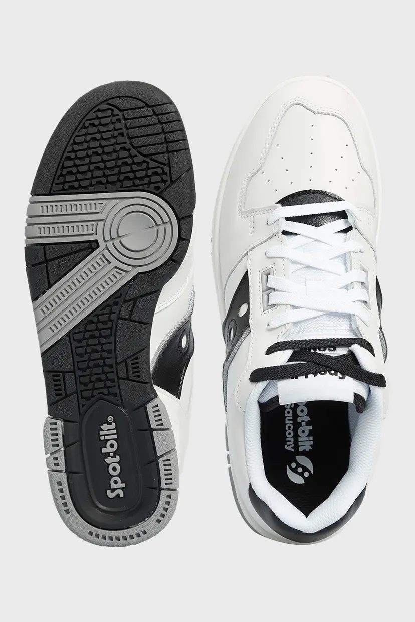 Белые кожаные кроссовки SONIC LOW 4
