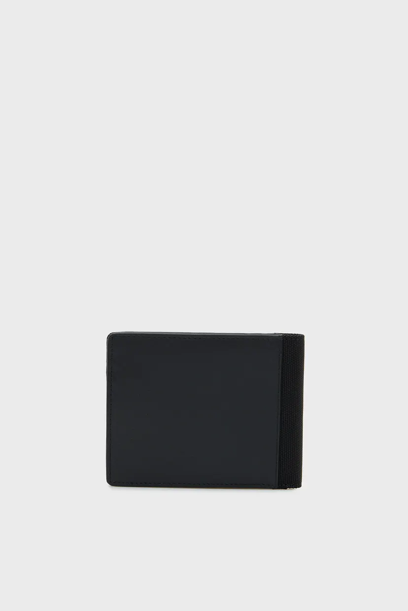 Чоловічий чорний шкіряний гаманець BERNA BIFOLD 4