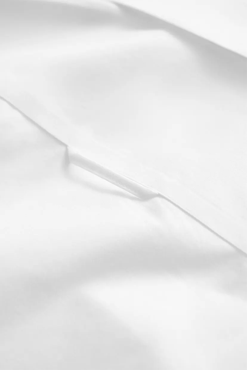 Мужская белая рубашка SLIM POPLIN STRETCH 4