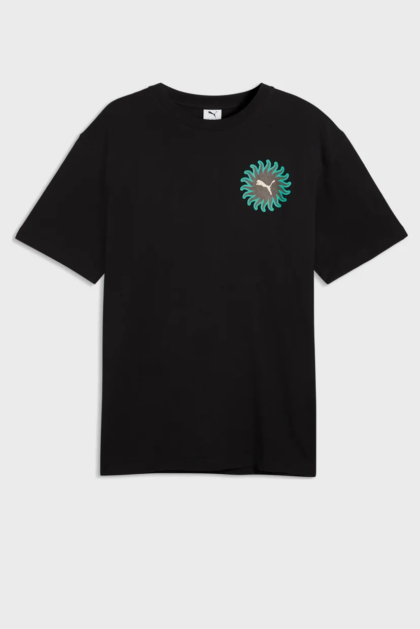 Мужская черная футболка Sunset Drive Relaxed Tee Men 4