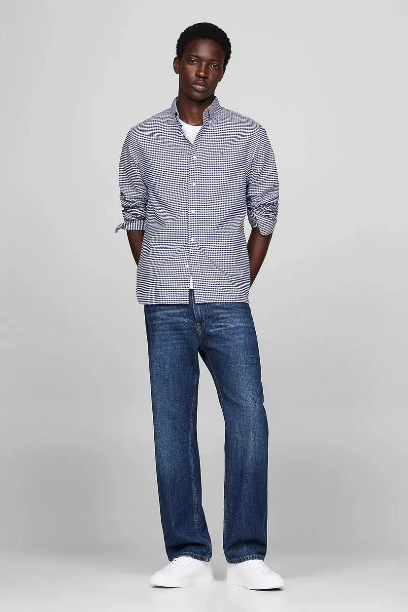 Мужская рубашка в клетку HERITAGE OXFORD GINGHAM RF 2