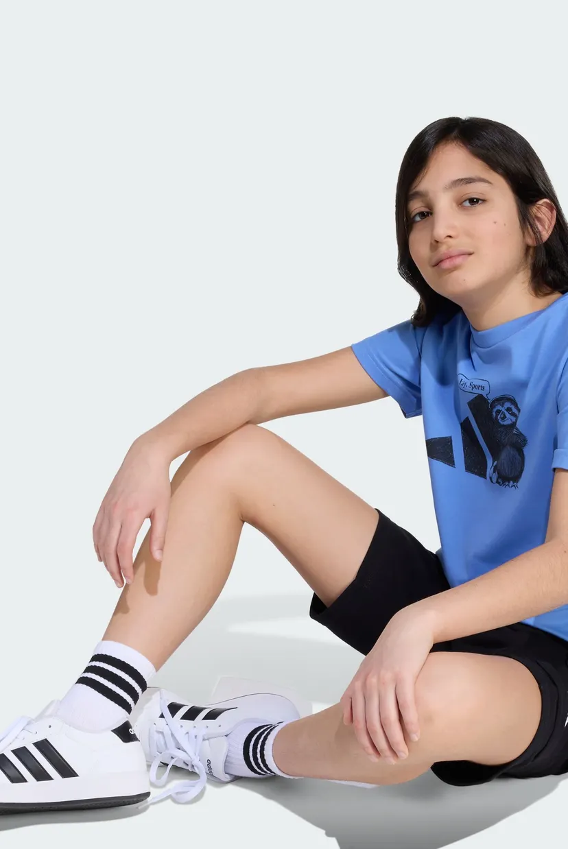 Дитяча блакитна футболка Sports Graphic Kids 5