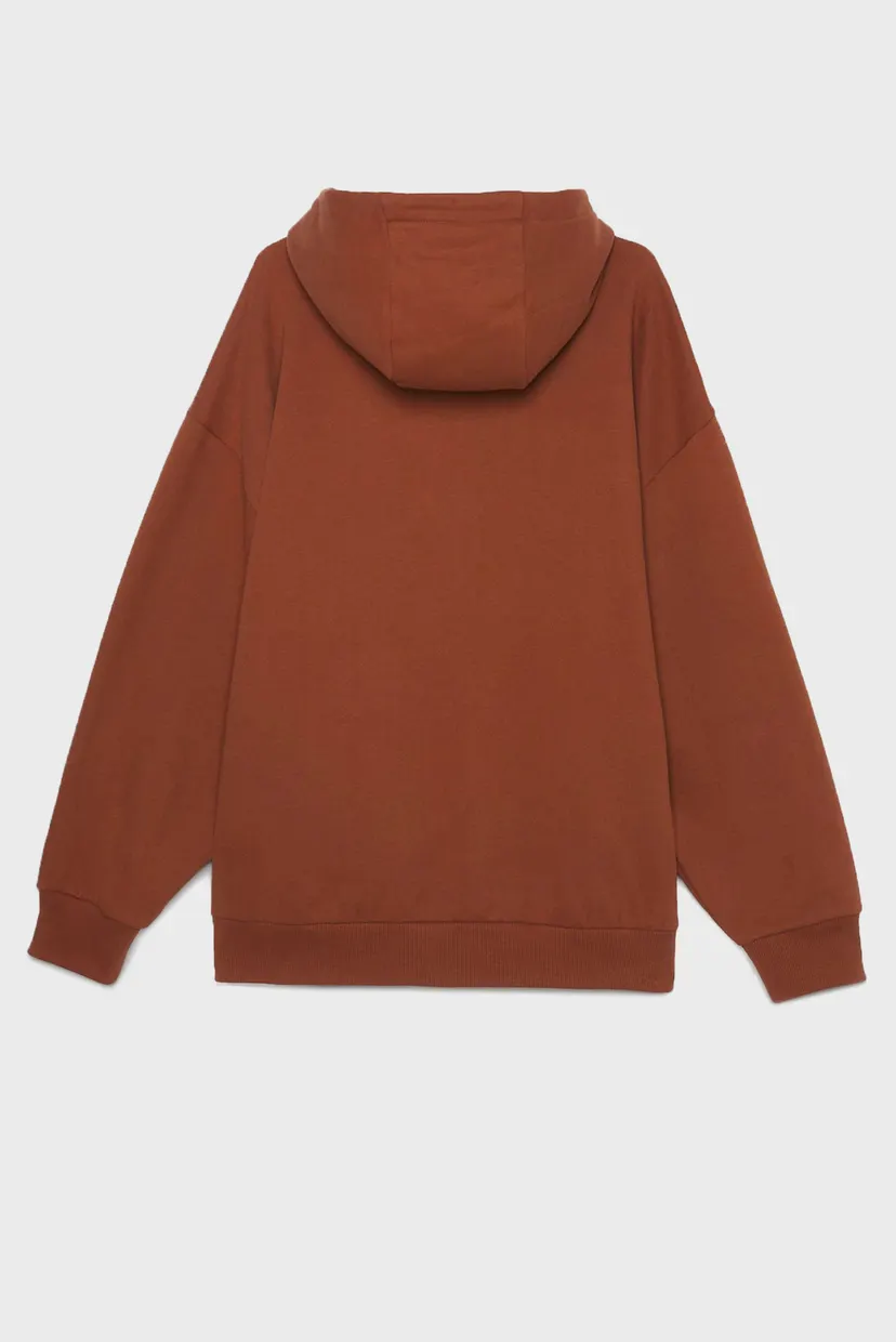 Коричневе худі TJCU ESS HOODIE GARMENT WASH (унісекс) 10
