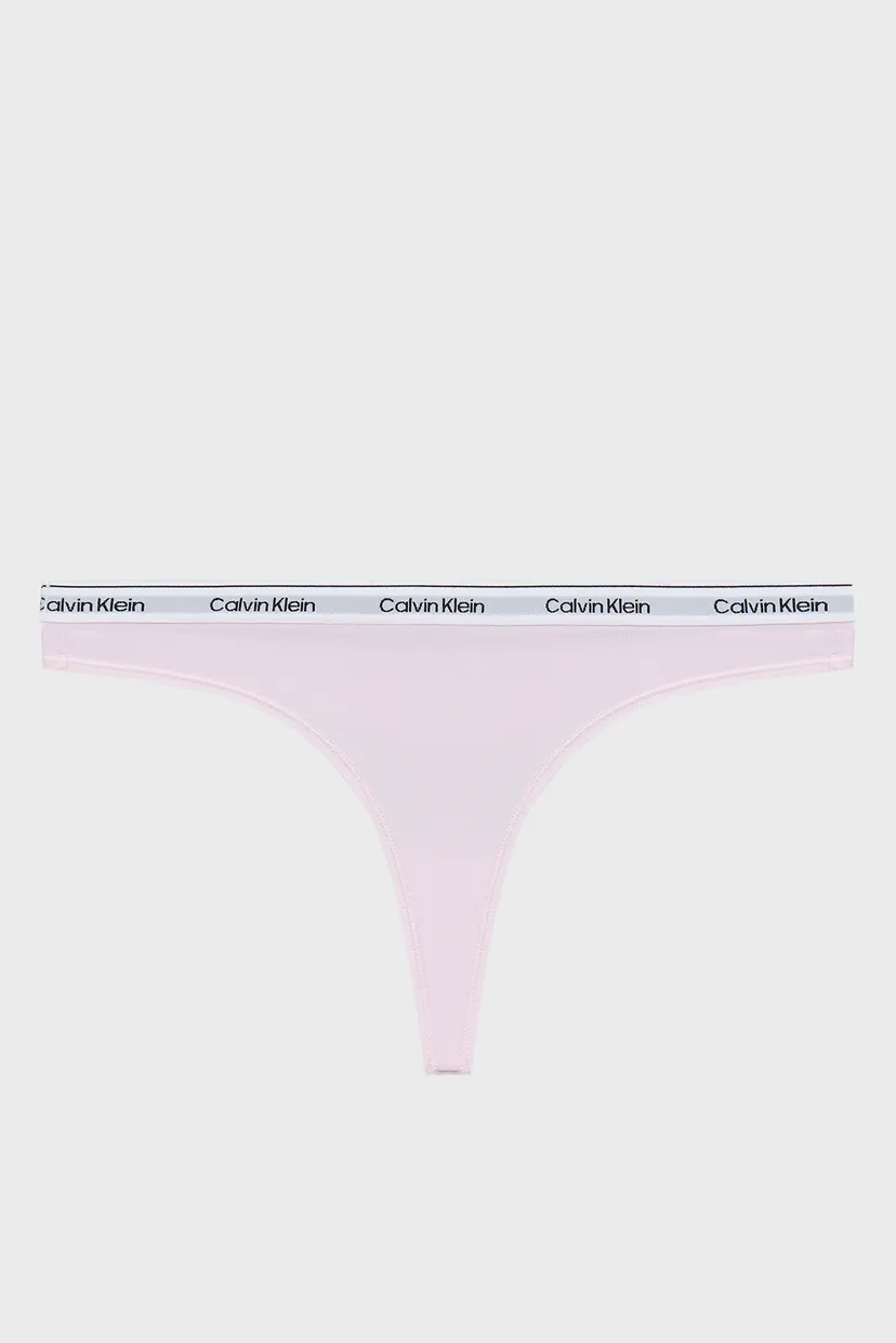 Жіночі пудрові трусики THONG 7
