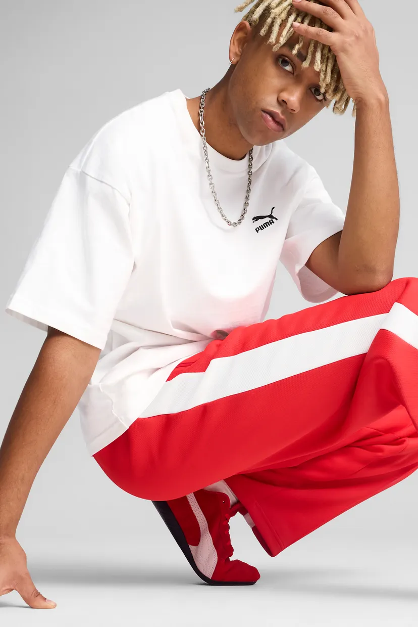 Чоловічі червоні спортивні штани T7 ALWAYS ON Relaxed Track Pants Men 5