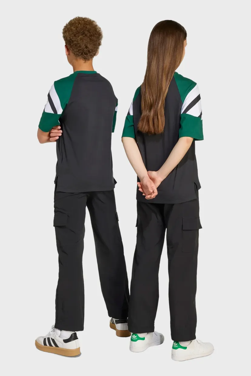 Дитяча чорна футболка Cutline Kids 3