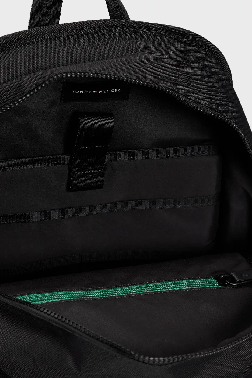 Чоловічий чорний рюкзак TH ELEMENT BACKPACK 6