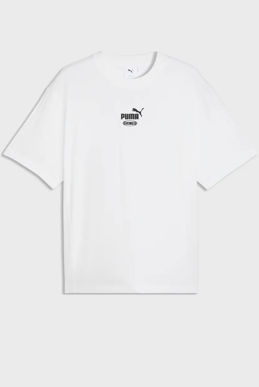 Чоловіча біла футболка KING Sportstyle Relaxed Tee Men 4