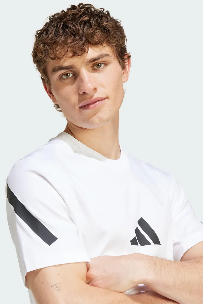 Чоловіча біла футболка adidas Z.N.E. 6