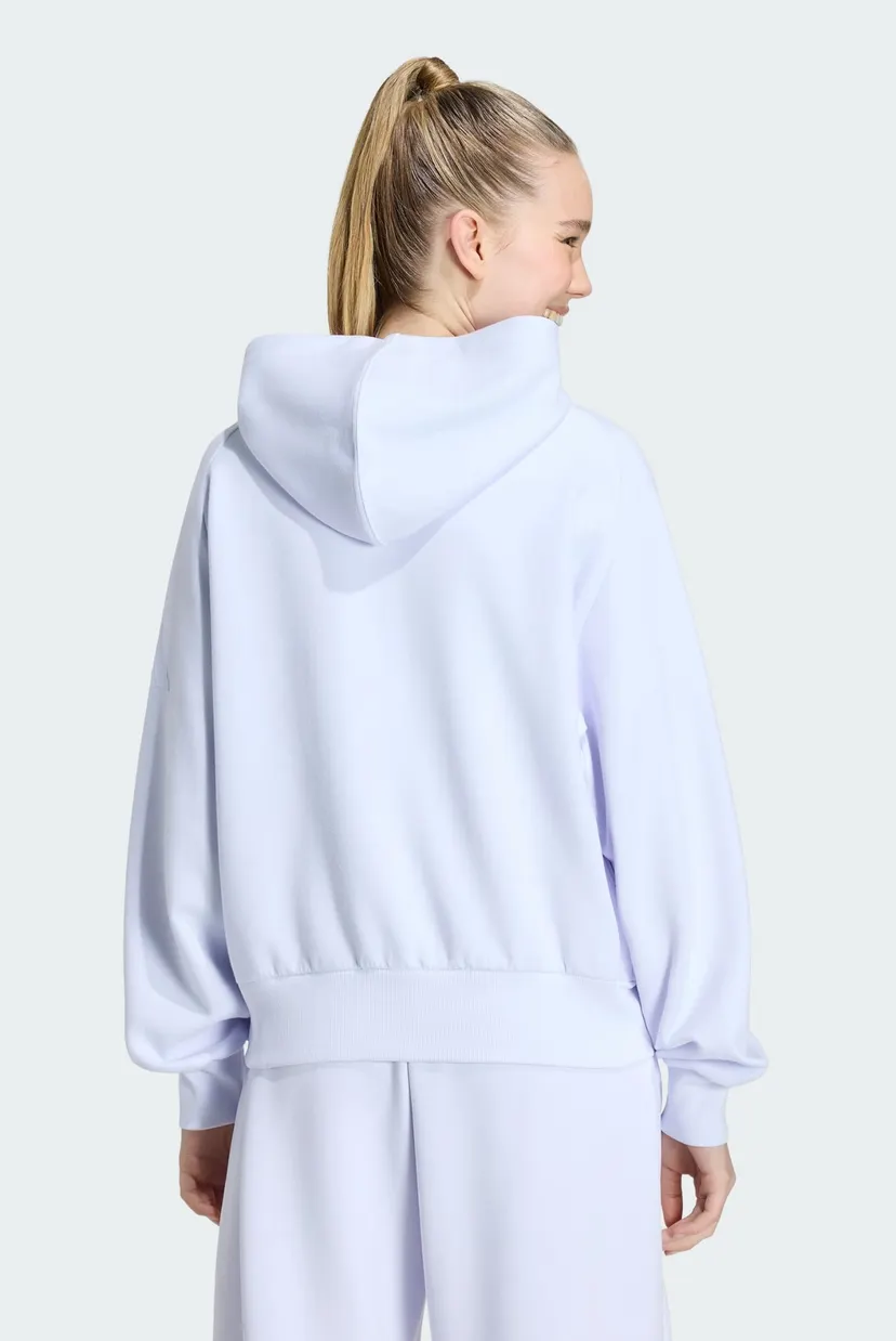 Женское голубое худи SOFT LUX FULL-ZIP 3