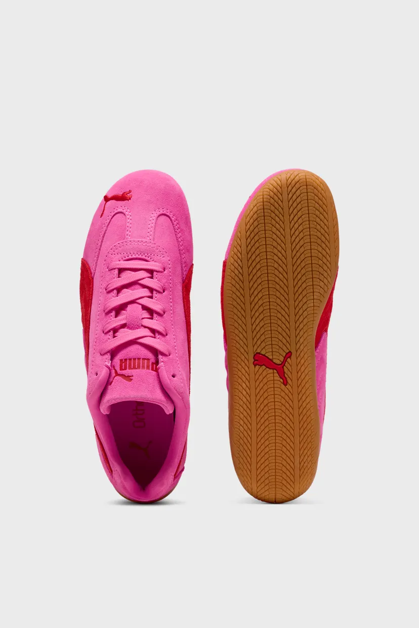 Розовые замшевые кроссовки Speedcat OG Unisex 5