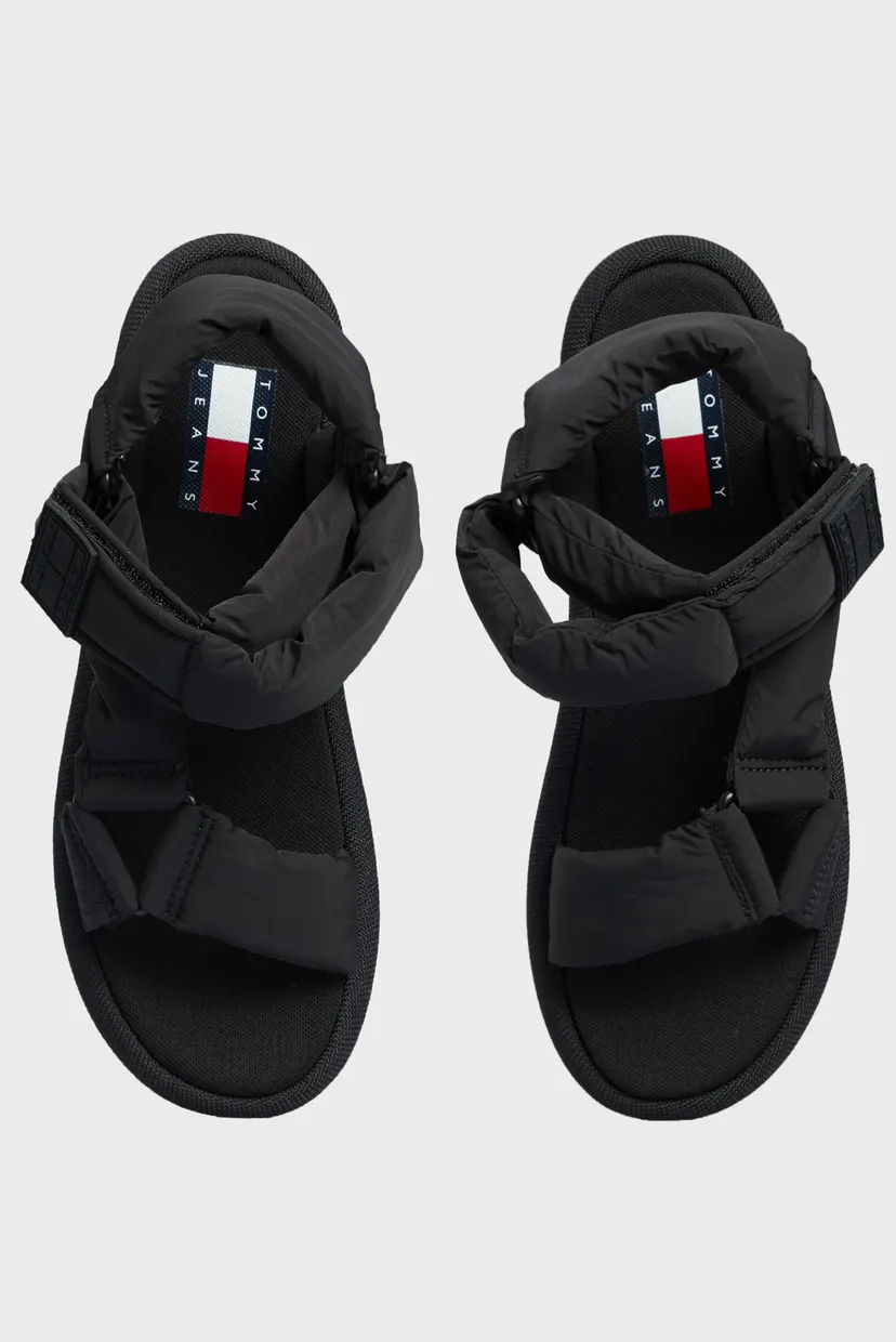 Женские черные сандалии POPPY SOFT PADDED 4