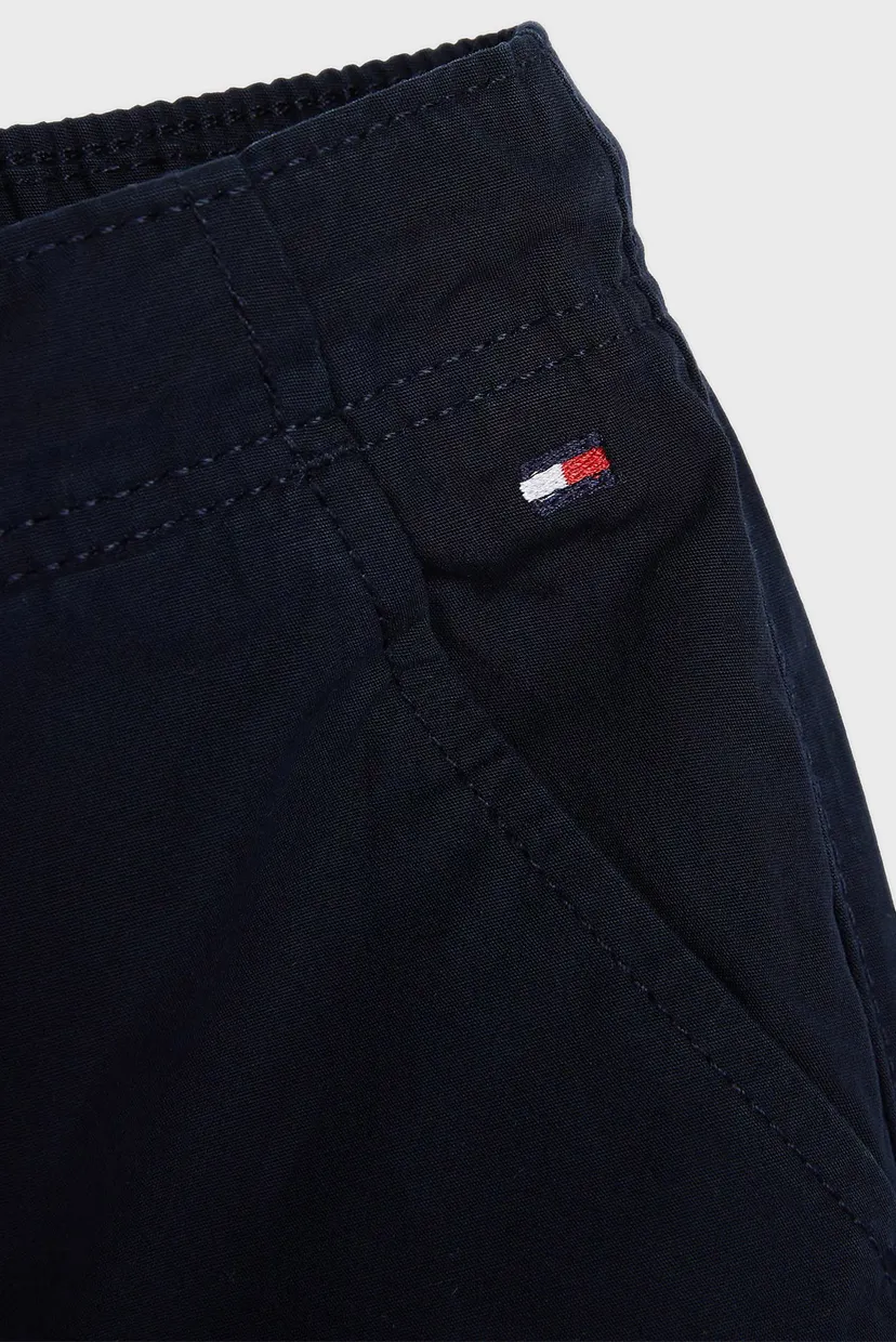 Детские темно-синие спортивные брюки WOVEN WIDE 3
