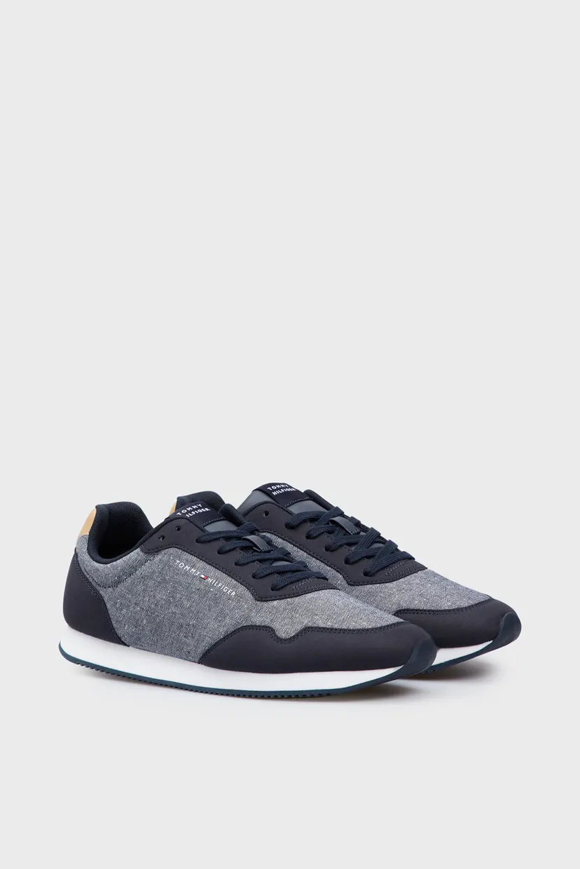 Чоловічі сині кросівки LO RUNNER MIX CHAMBRAY 3