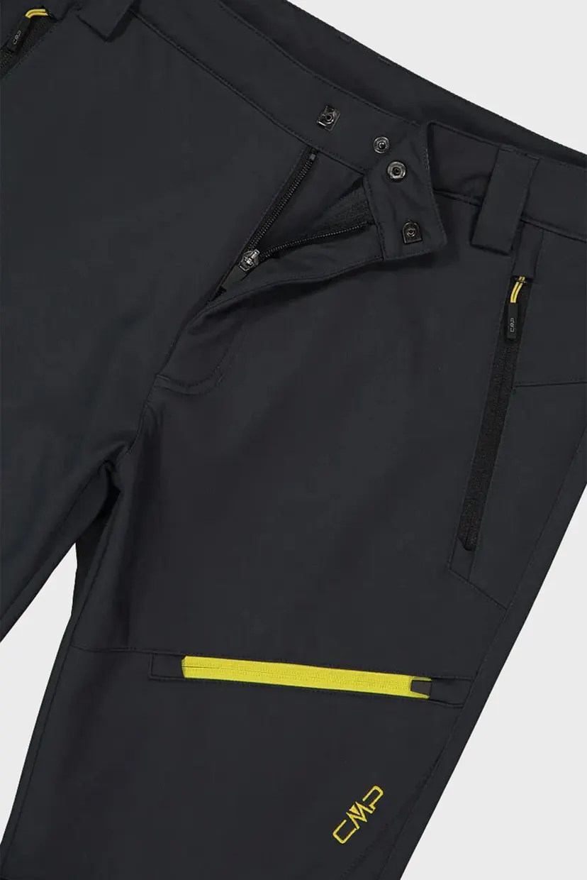 Чоловічі чорні спортивні штани PANT SOFTSHELL 3