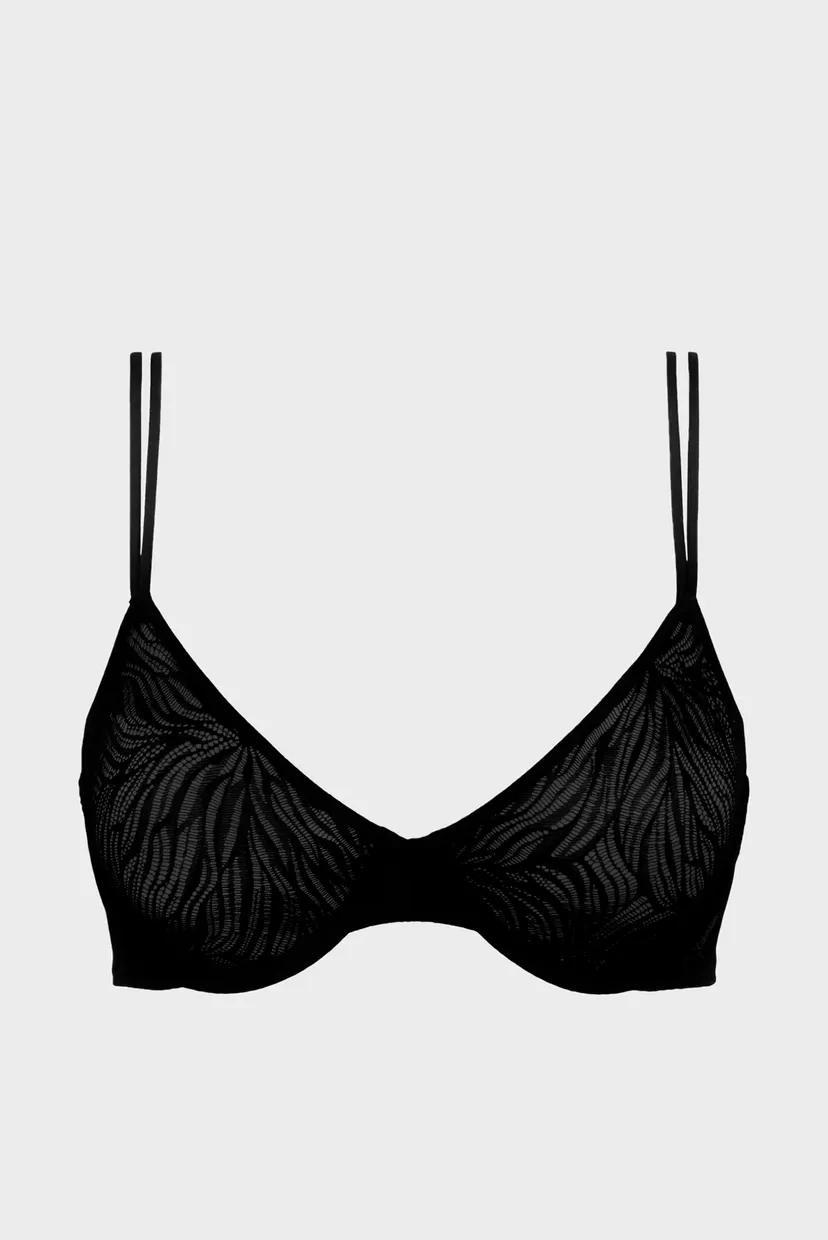 Жіночий чорний бюстгальтер UNLINED DEMI 8