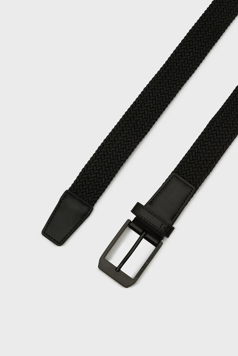 Мужской черный ремень M Braided Golf Belt 3