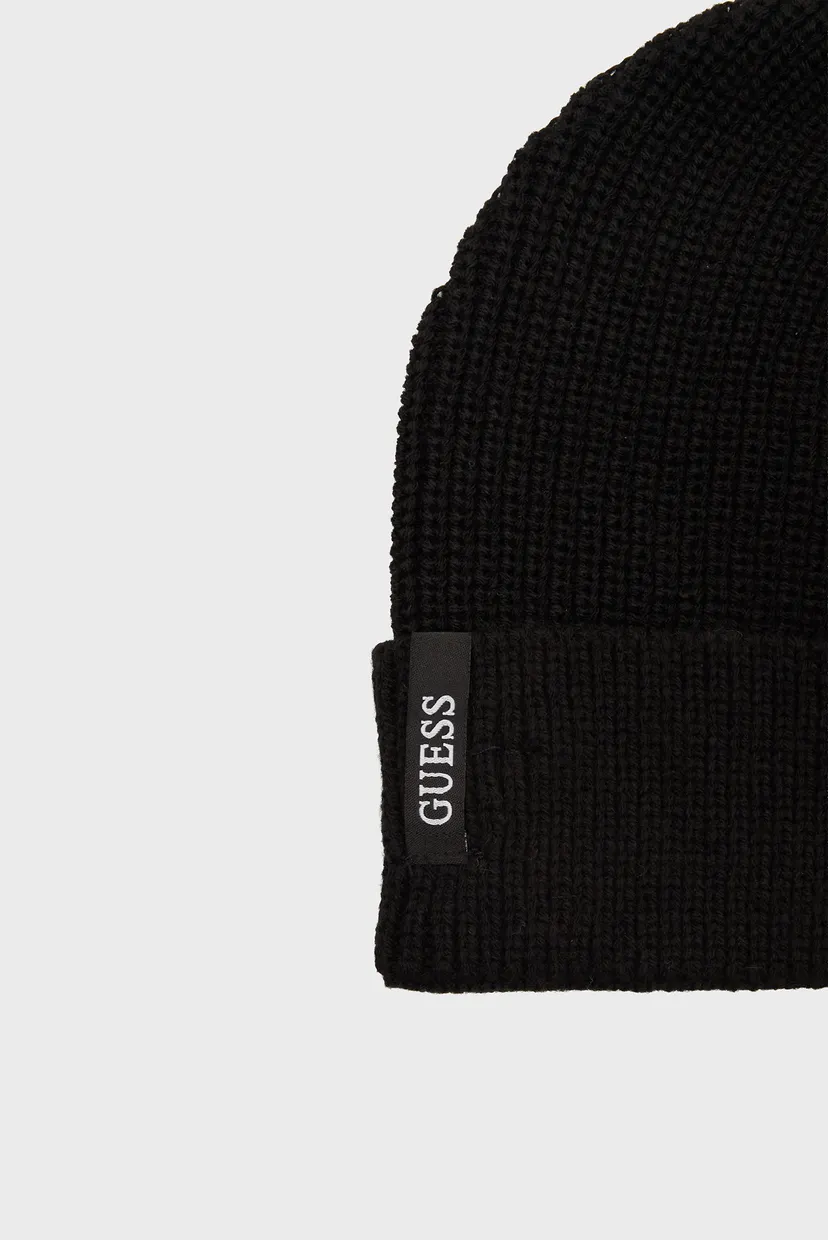 Чоловіча чорна шапка BEANIE 3