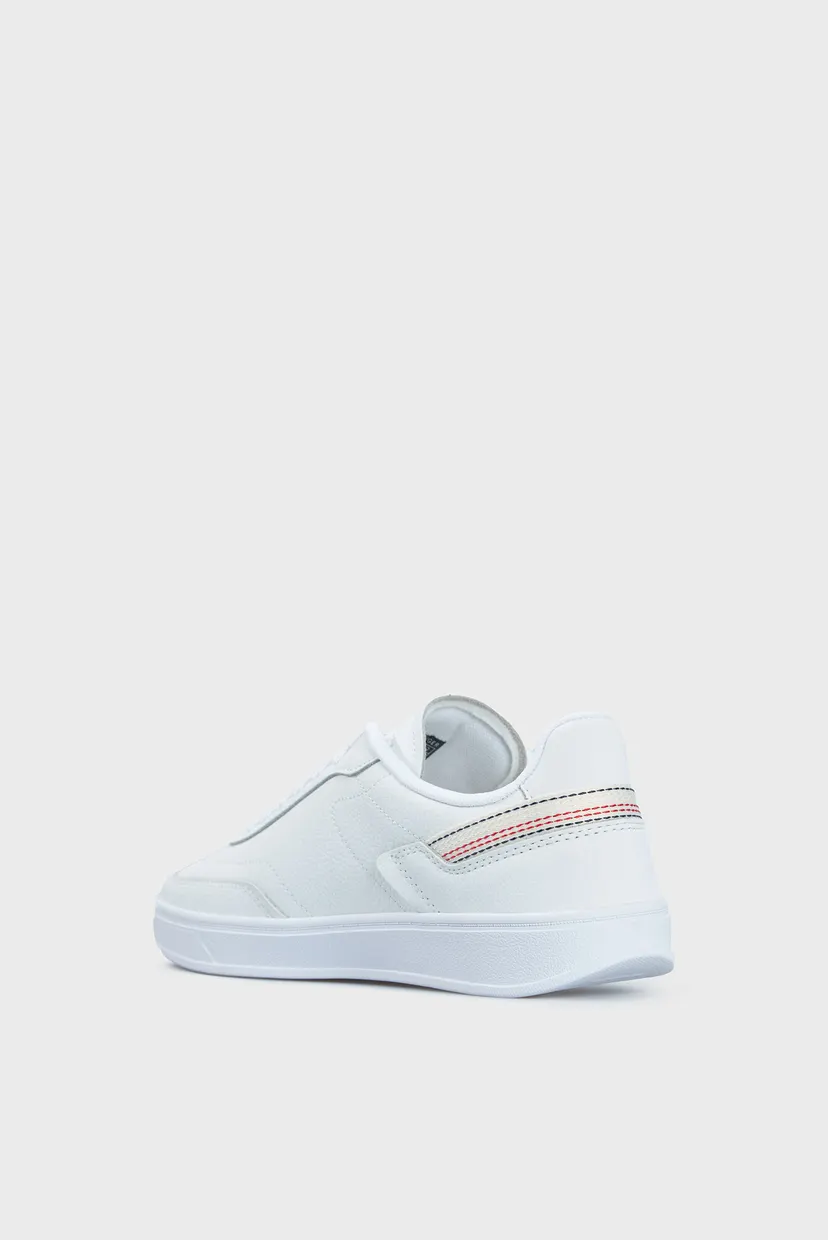 Жіночі білі шкіряні снікерси LUX HARDWARE COURT SNEAKER 5