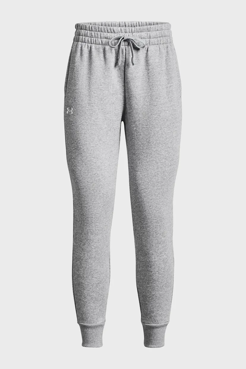 Жіночі світло-сірі спортивні штани UA Rival Fleece Jogger 5