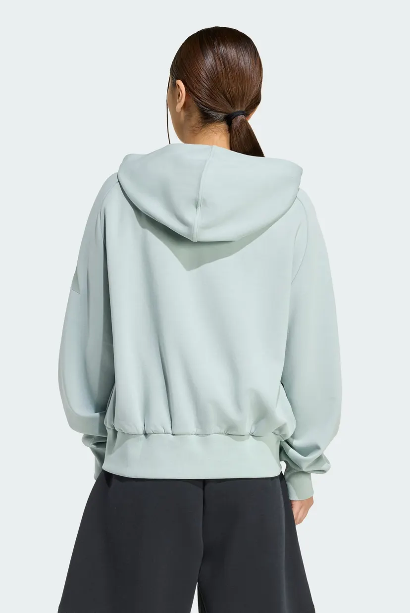Жіноче м'ятне худі SOFT LUX FULL-ZIP 3