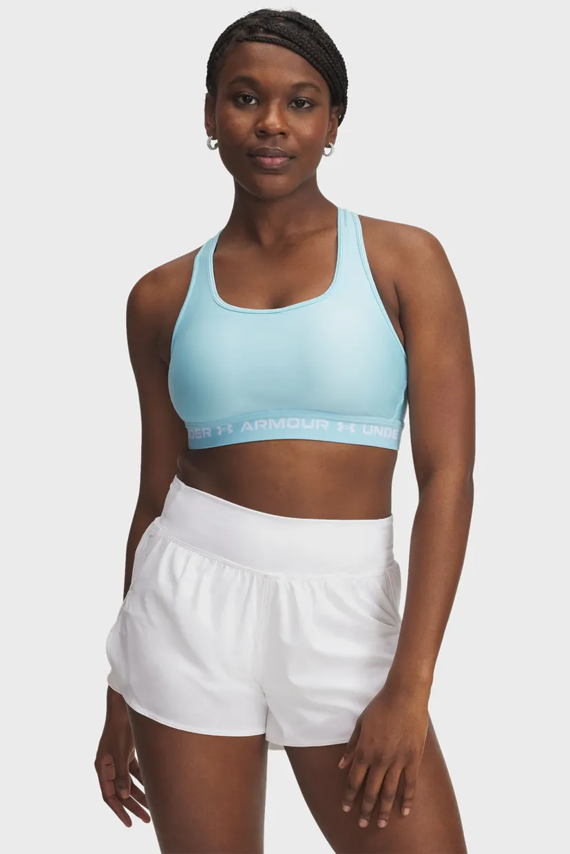 Женский голубой топ Crossback Mid Bra 3