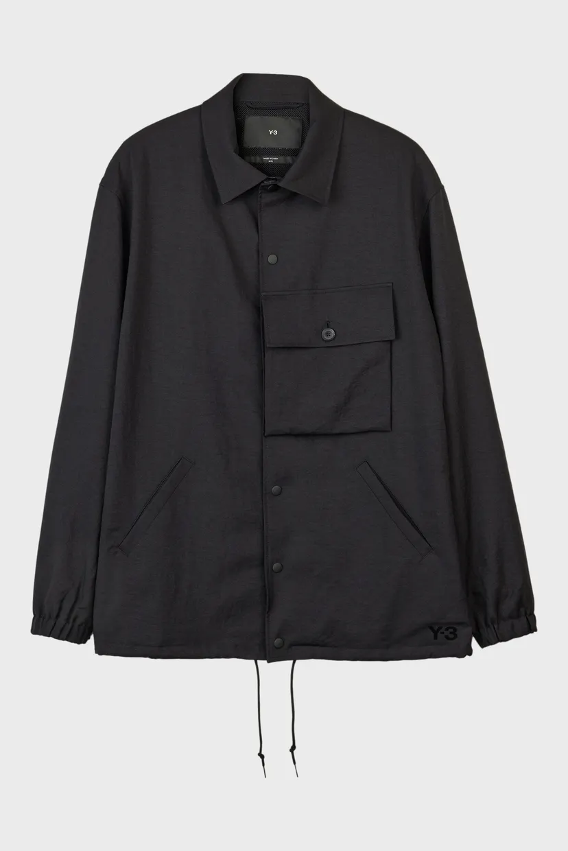 Чоловіча чорна вітровка Y-3 Sport Uniform Coach 7