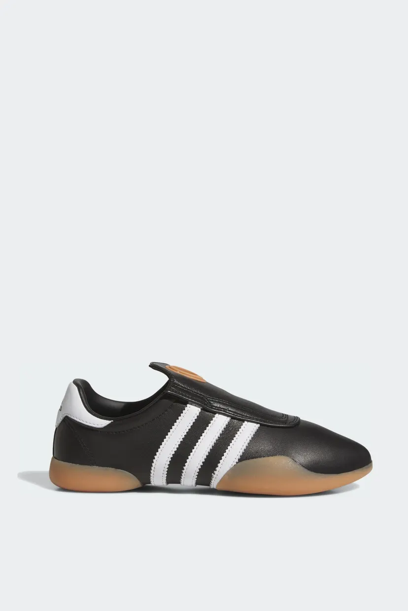 たこやき　黒36 Жіночі чорні шкіряні кросівки adidas Taekwondo Mei adidas JQ3012