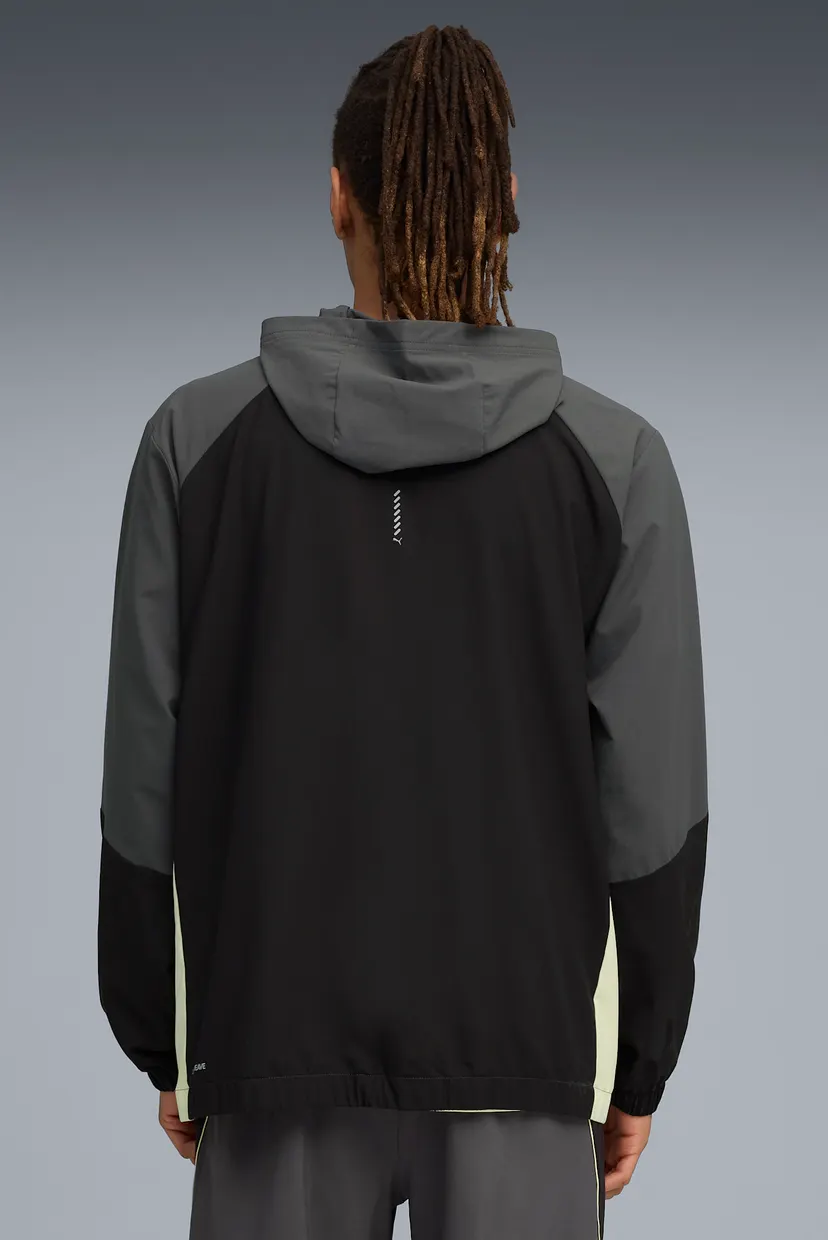 Мужская темно-серая ветровка RUN ULTRAWEAVE Hooded Jacket Men 3