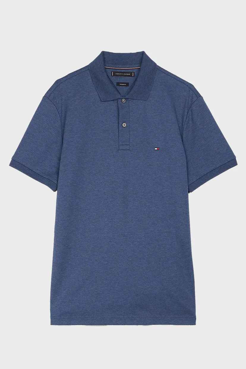 Чоловіче синє поло LIQUID COTTON REG SEASONAL POLO 5