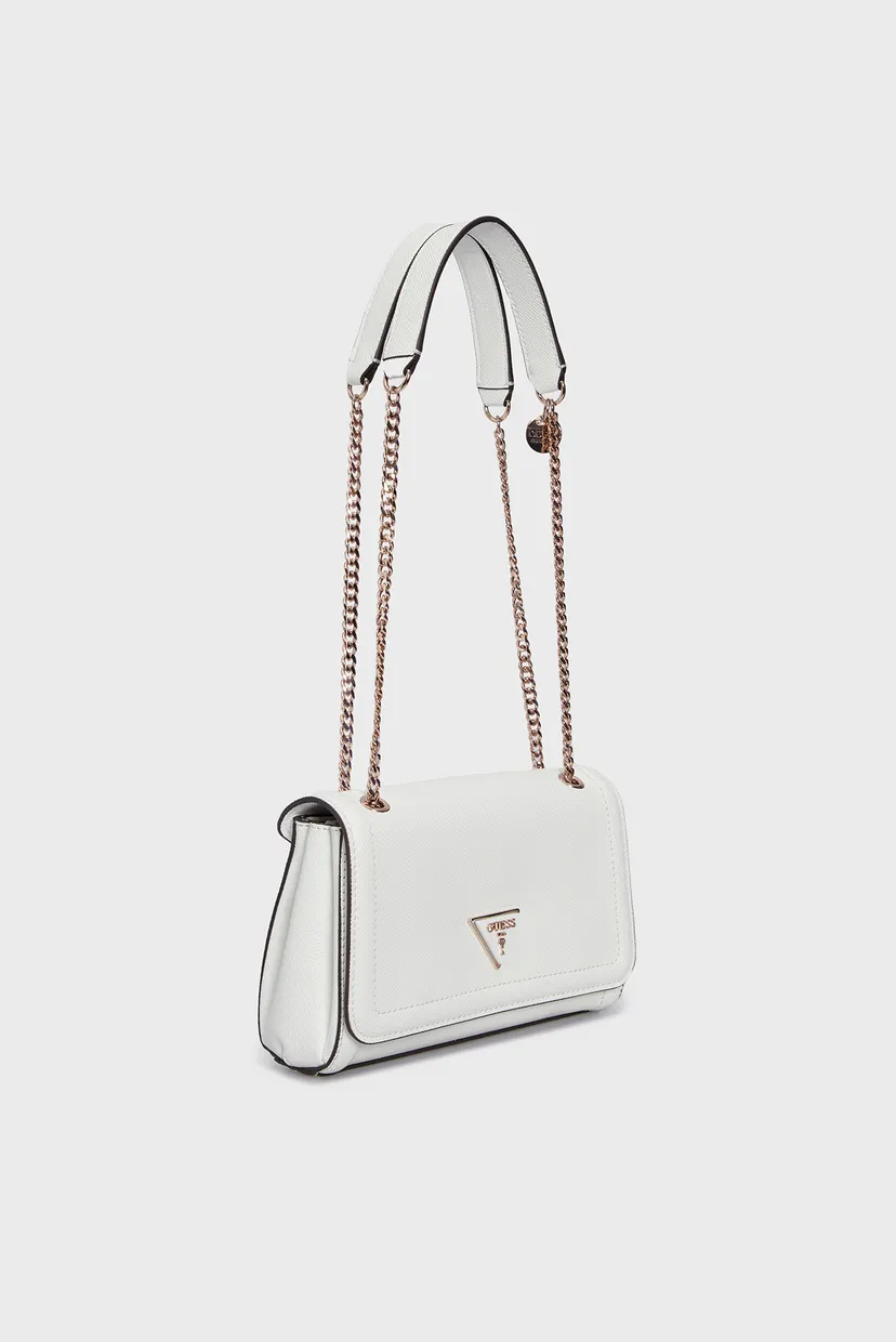 Жіноча біла сумка NOELLE CONVERTIBLE XBODY FLAP Guess HWZG7879210