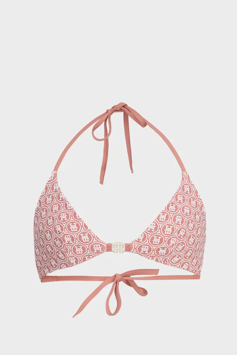 Женский пудровый двусторонний лиф от купальника REVERSIBLE TRIANGLE 7