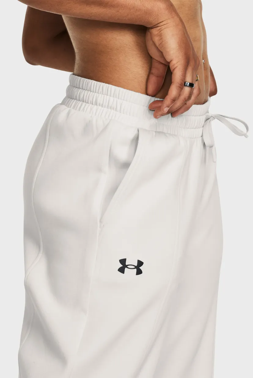 Жіночі білі спортивні штани білі Unstoppable Flc Split Pant 4