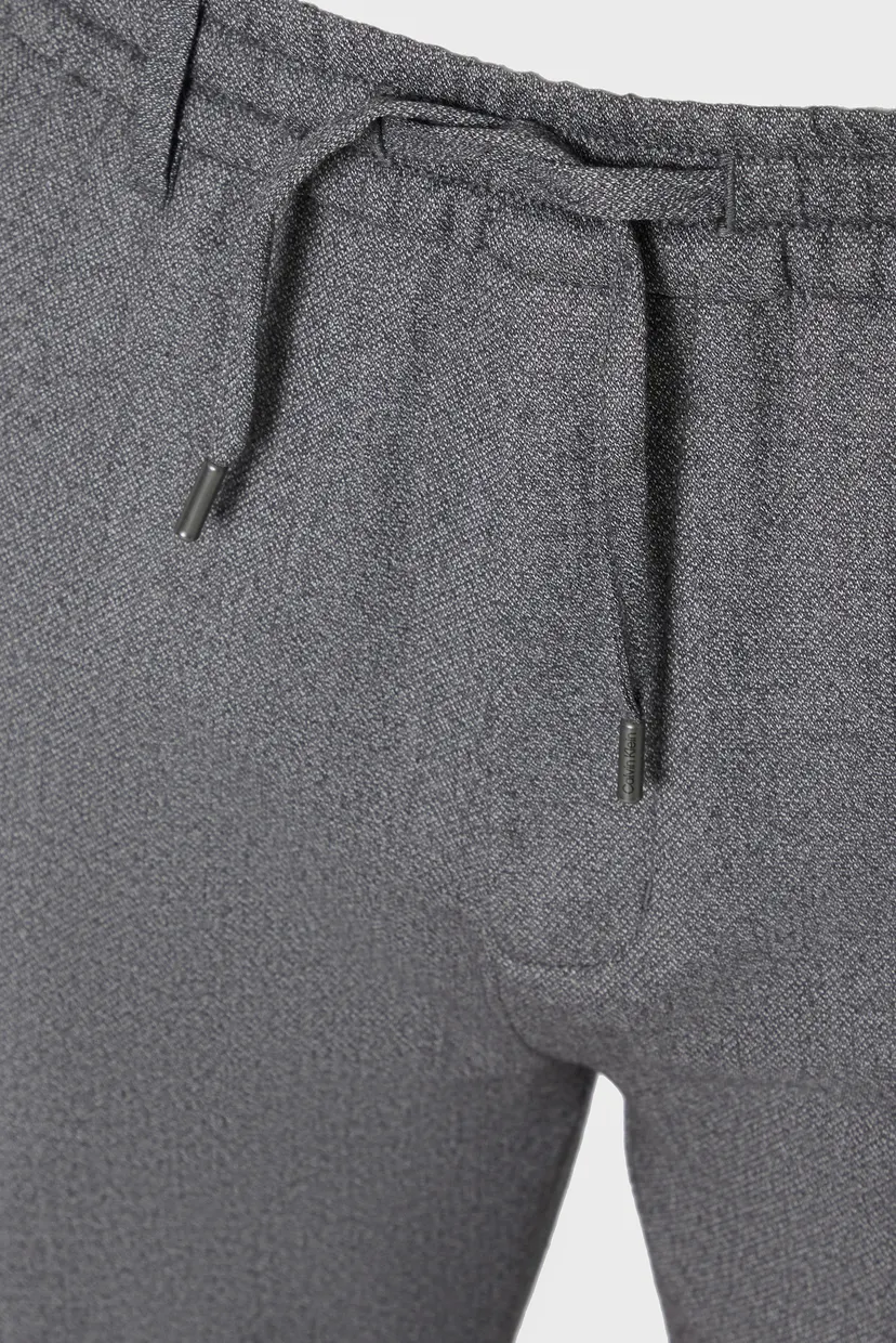 Чоловічі сірі джогери WOOL-BLEND-STRETCH S&P JOGGER 5