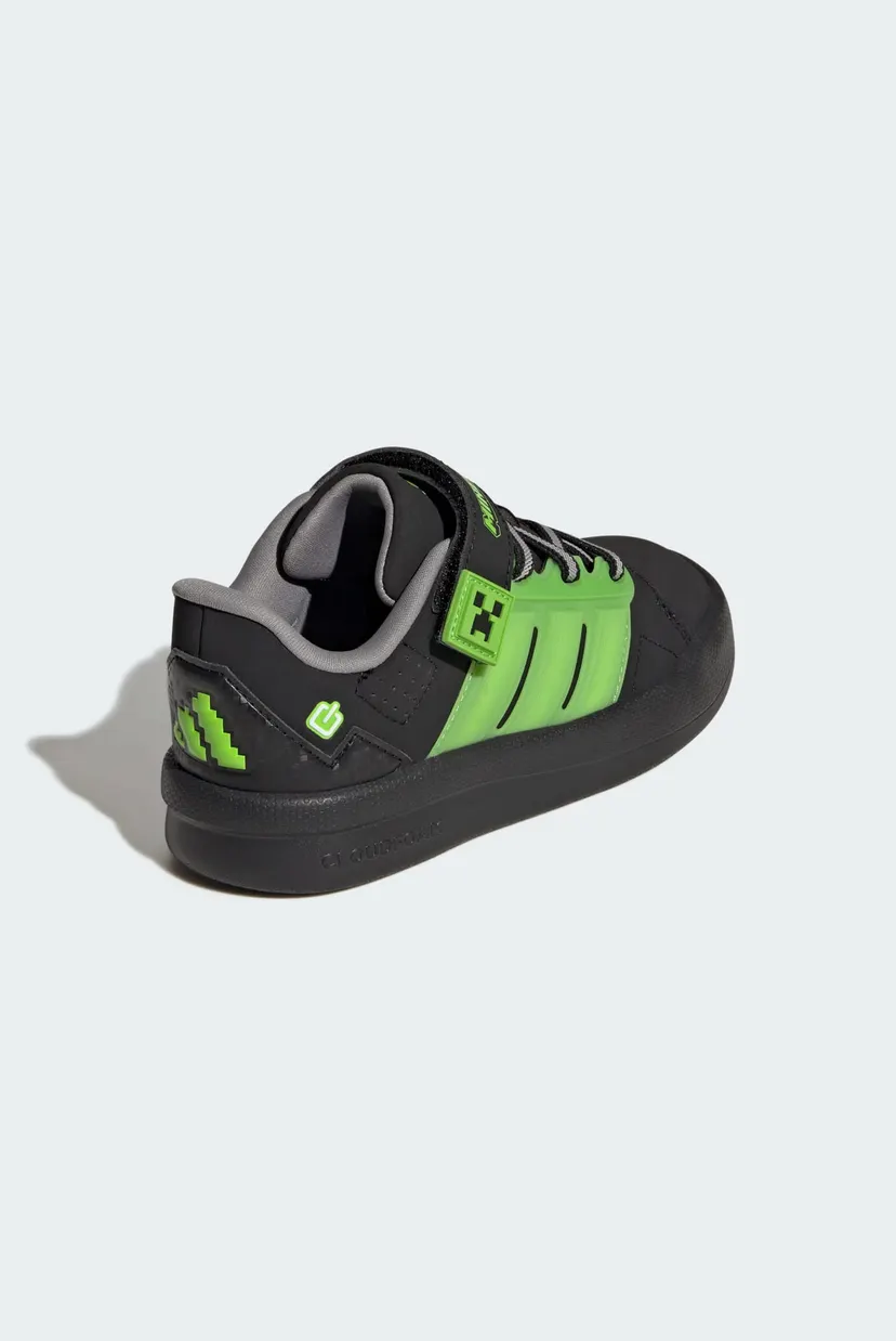 Дитячі чорні кросівки ADIDAS MINECRAFT LIGHTORAMA COURT CHILDREN 5