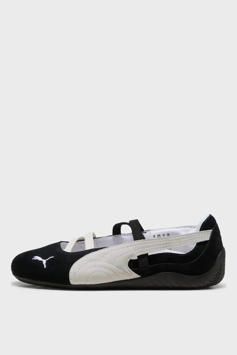 Дитячі чорні замшеві балетки Speedcat Ballet Sneakers Youth 4