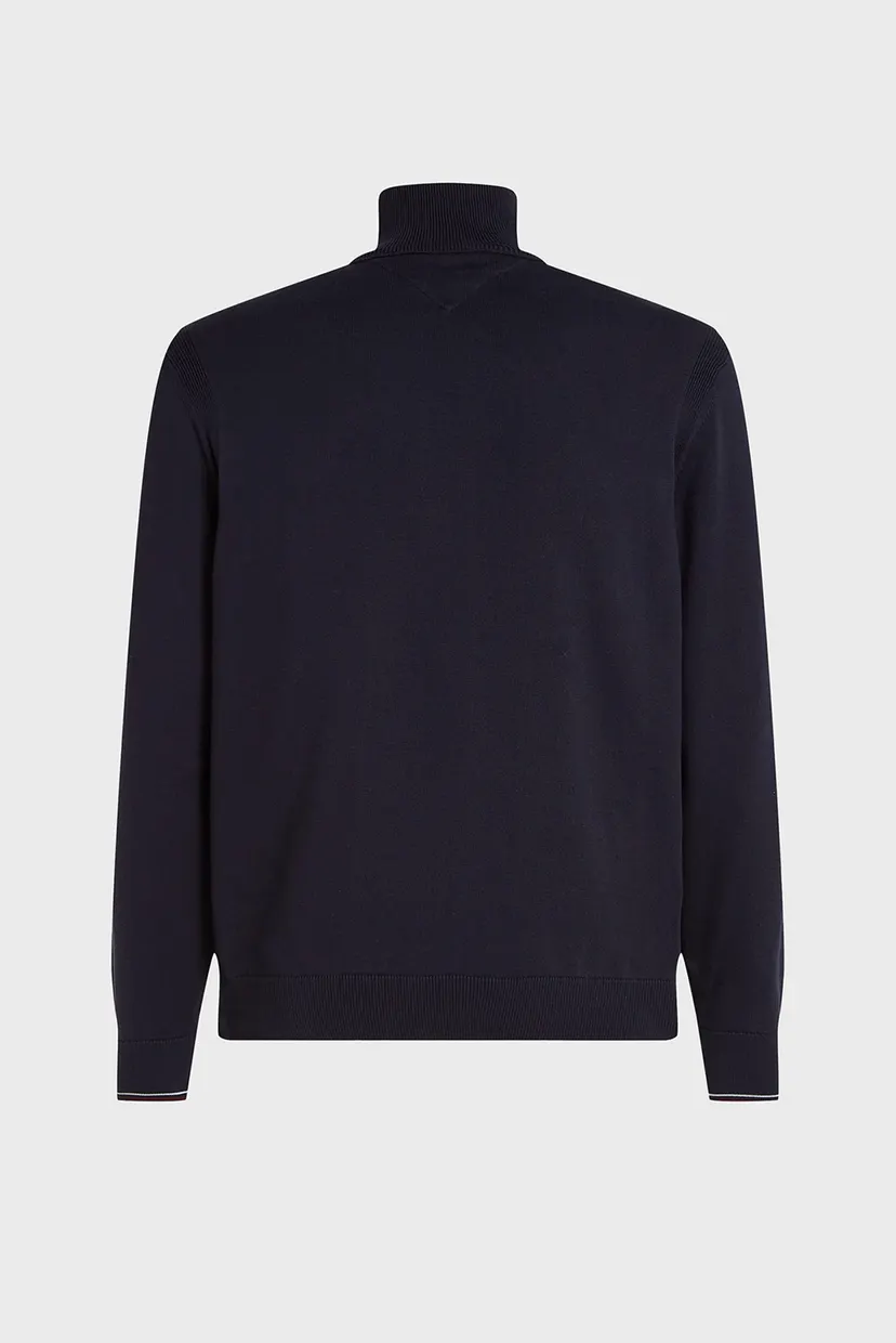 Мужской темно-синий кардиган RWB TIPPED  COTTON ZIP THROUGH 6