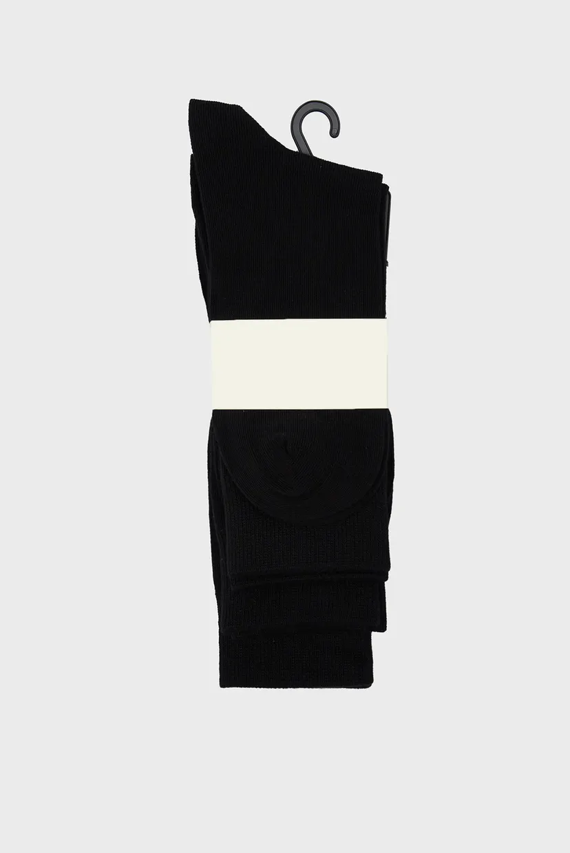 Чоловічі чорні шкарпетки (3 пари) SOFT COTTON 3