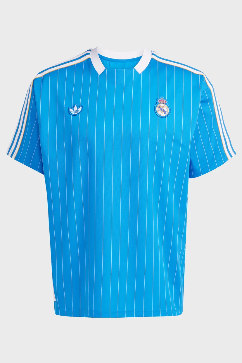 Блакитна футболка у смужку Real Madrid Terrace Icons (унісекс) 8