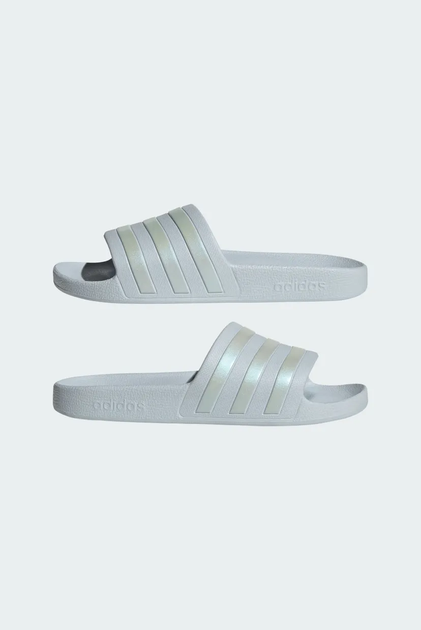 Женские голубые слайдеры Adilette Aqua 7